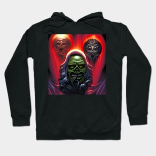 Unholy Trinity - AI Art Hoodie